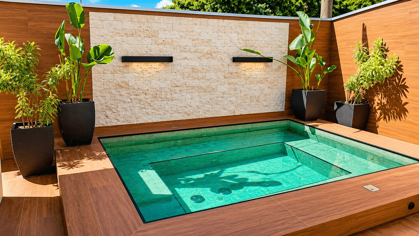 Piscina e Jardim